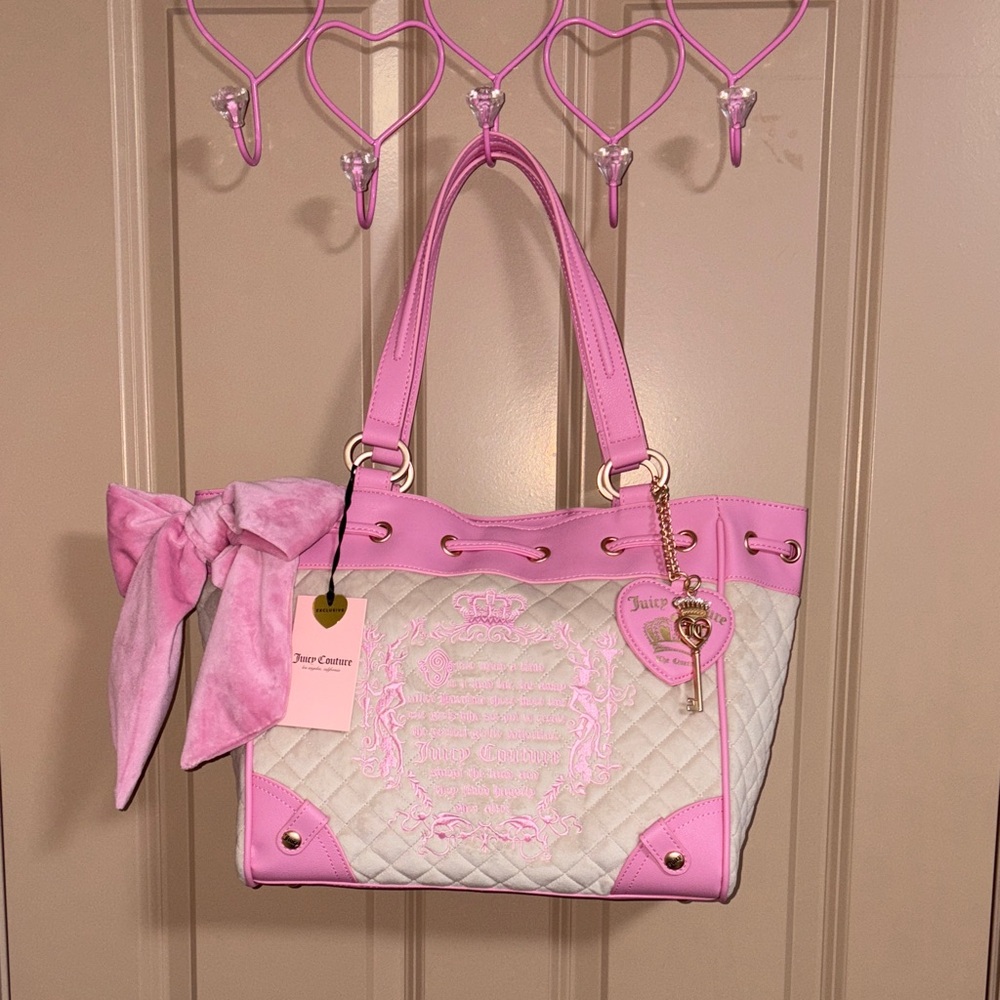 💖 Juicy Couture Juicy Tale Tote Daydreamer Purse 🩷